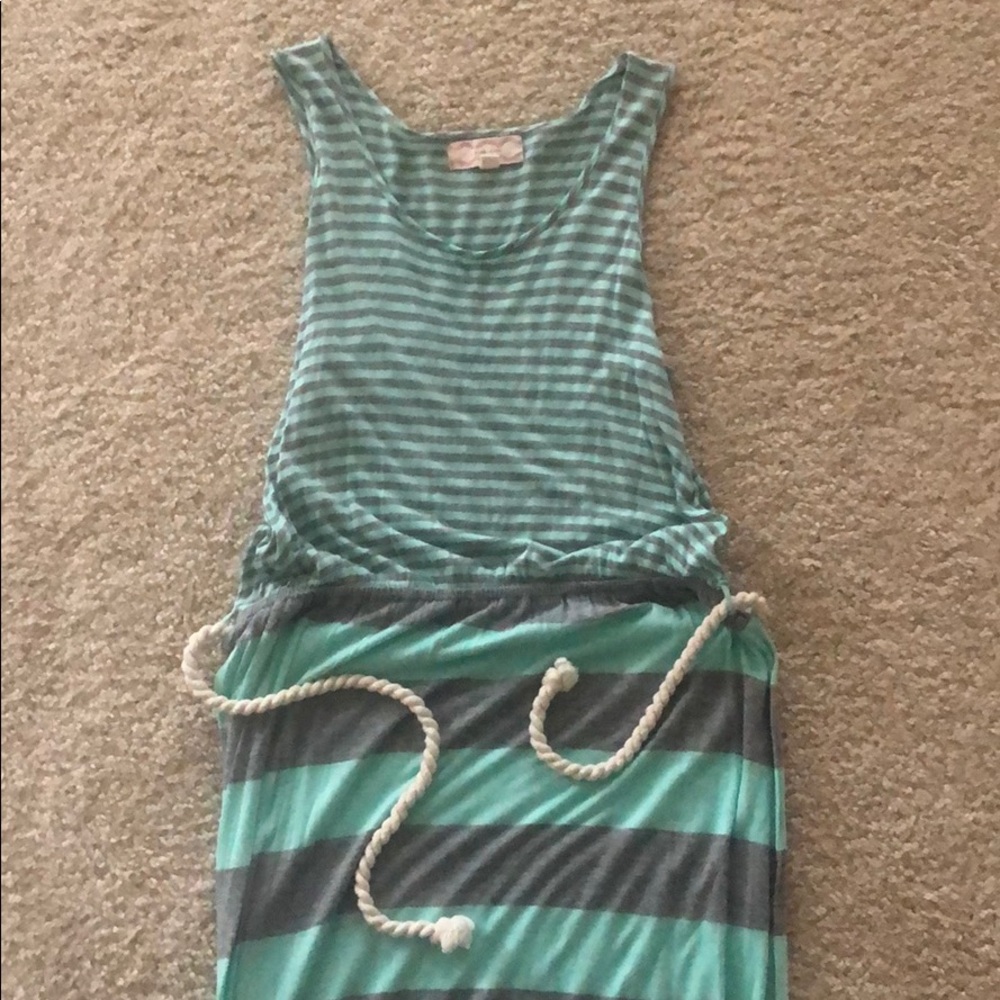 Striped Maxi Dress
